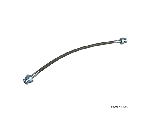 Phase 2 Motortrend (P2M) Stainless Steel Braided Clutch Line - Acura CL Type S (2001-2003)