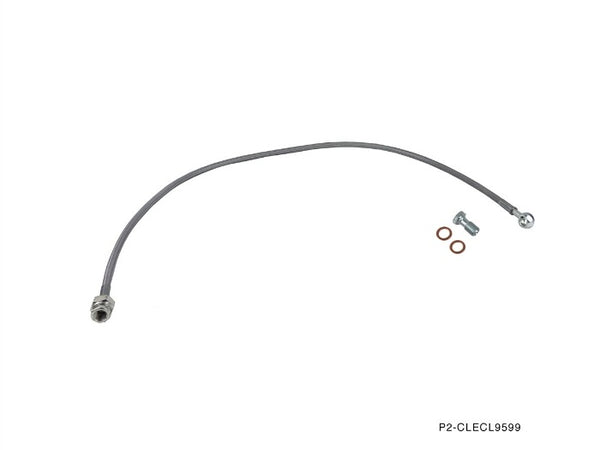 Phase 2 Motortrend (P2M) Stainless Steel Braided Clutch Line - Mitsubishi Eclipse (1995-1999)