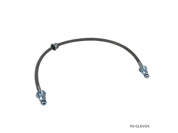 Phase 2 Motortrend (P2M) Stainless Steel Braided Clutch Line - Mitsubishi Lancer Evolution EVO X 10 (2008-2015)