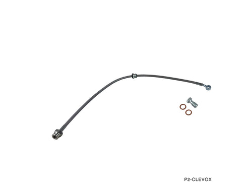 Phase 2 Motortrend (P2M) Stainless Steel Braided Clutch Line - Mitsubishi Lancer (2002-2007)