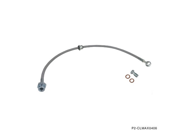 Phase 2 Motortrend (P2M) Stainless Steel Braided Clutch Line - Nissan Maxima (2004-2006)