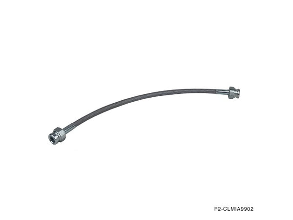 Phase 2 Motortrend (P2M) Stainless Steel Braided Clutch Line - Mazda Miata NB (1999-2002)