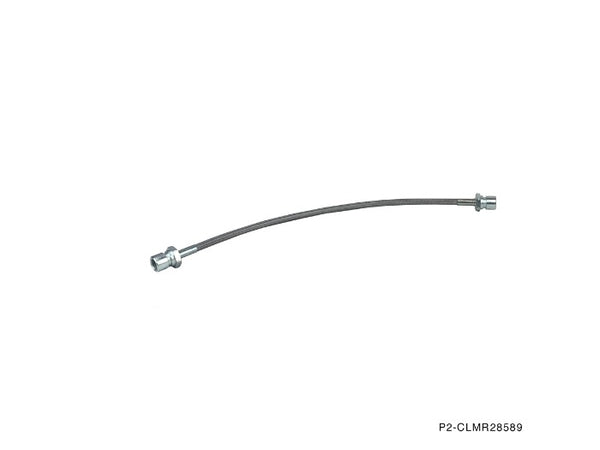 Phase 2 Motortrend (P2M) Stainless Steel Braided Clutch Line - Toyota MR2 (1985-1989)