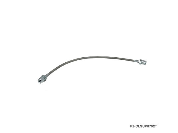 Phase 2 Motortrend (P2M) Stainless Steel Braided Clutch Line - Toyota Supra Turbo (1987-1992)