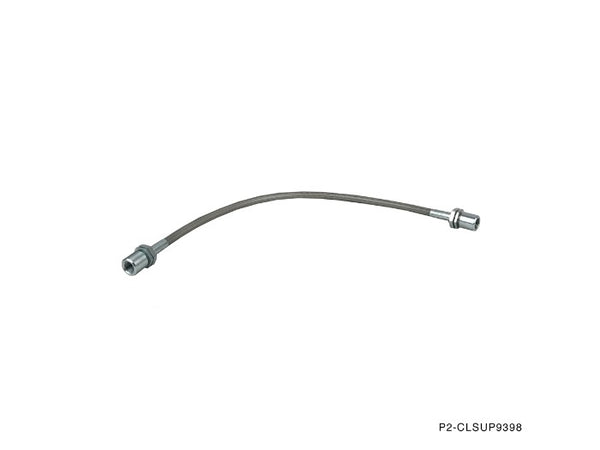 Phase 2 Motortrend (P2M) Stainless Steel Braided Clutch Line - Toyota Supra Turbo (1993-1998)