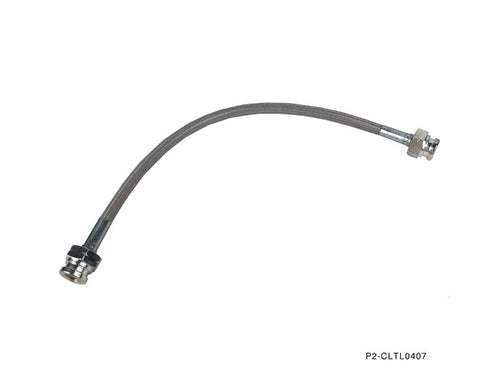Phase 2 Motortrend (P2M) Stainless Steel Braided Clutch Line - Acura TL (2004-2007)