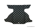 P2M Dark Grey Checkered Carpet Rear Trunk Mat - Nissan Z34 370z Coupe