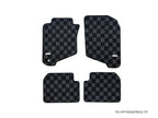 P2M Checkered Floor Mats - Toyota Corolla AE92 Corolla GTS (1988-1992)