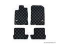 P2M Checkered Floor Mats - Honda CRZ ZF1 ZF2 (2010-2016)