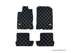 P2M Checkered Floor Mats - Honda CRZ ZF1 ZF2 (2010-2016)