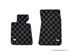 Phase 2 Motortrend (P2M) Front & Rear Checkered Carpet Floor Mats - E30 3 Series 2/4 Door Models
