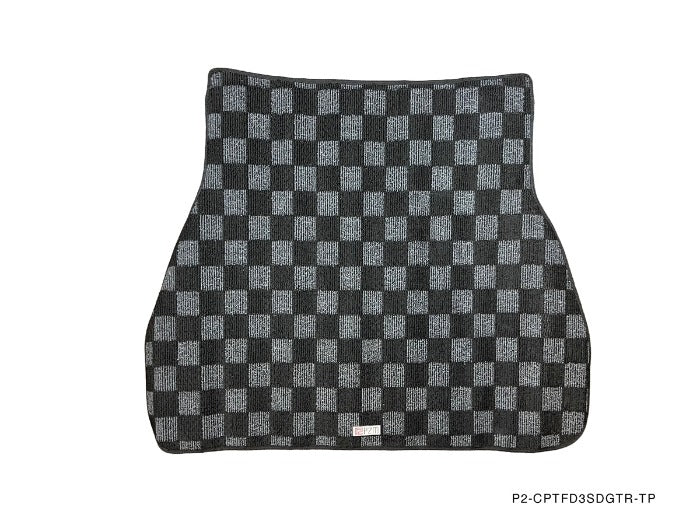 P2M Checkered Trunk Mat - Mazda RX-7 FD3S (1992-2002)