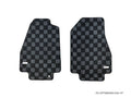 P2M Front Checkered Floor Mats - Acura NSX NA1 (1990-1996)