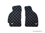 Phase 2 Motortrend (P2M) Checkered Flag Race Carpet Floor Mats Front & Trunk - Toyota MR-2 SW20 (1990-1995)