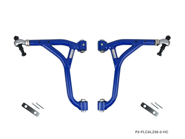 Phase 2 Motortrend (P2M) Adjustable Front Lower Control Arms (0 to -4.5 Degrees) - Toyota Supra MK4 (1993-1998)