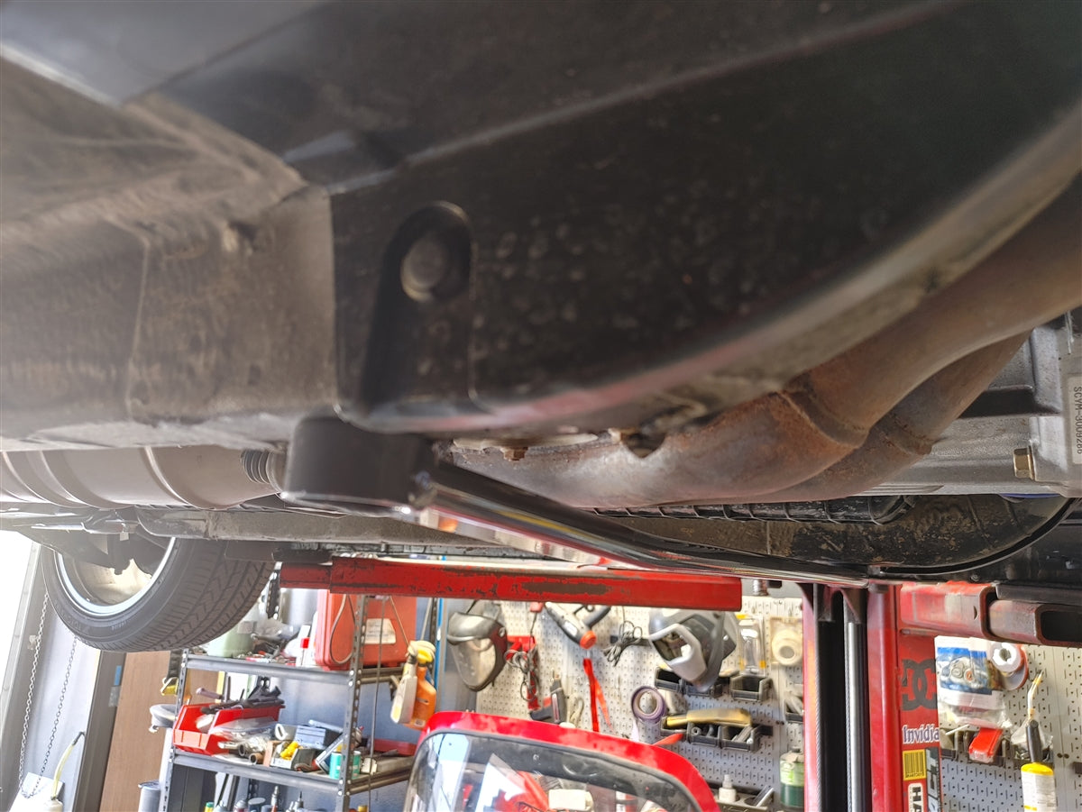 P2M Phase 2 Motortrend Aluminum Front Lower Tie Brace Bar Brace - Honda S2000 S2K AP1 AP2 (2000-2009)