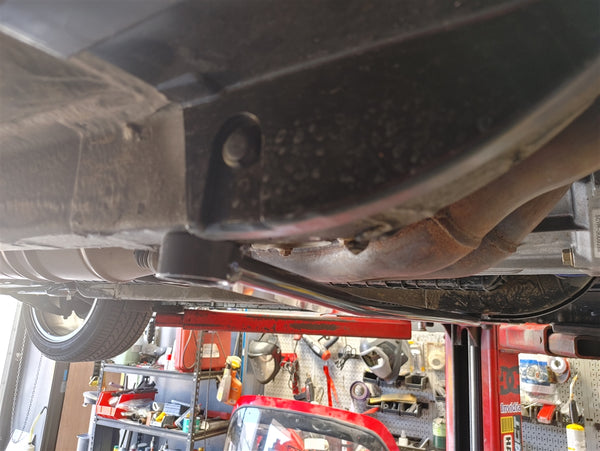 P2M Phase 2 Motortrend Aluminum Front Lower Tie Brace Bar Brace - Honda S2000 S2K AP1 AP2 (2000-2009)