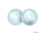 P2M Drilled & Slotted Rear Brake Rotors - Subaru BRZ (2012+) - P2-FRSRBKR