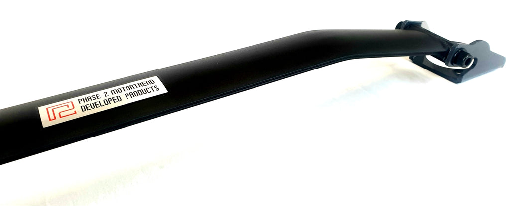 P2M Phase 2 Motortrend Aluminum Front Strut Tower Bar Brace - Honda S2000 S2K AP1 AP2 (2000-2009)
