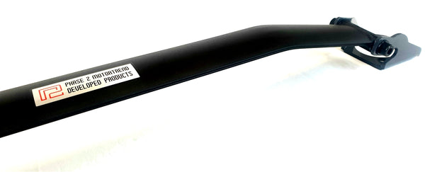 P2M Phase 2 Motortrend Aluminum Front Strut Tower Bar Brace - Honda S2000 S2K AP1 AP2 (2000-2009)