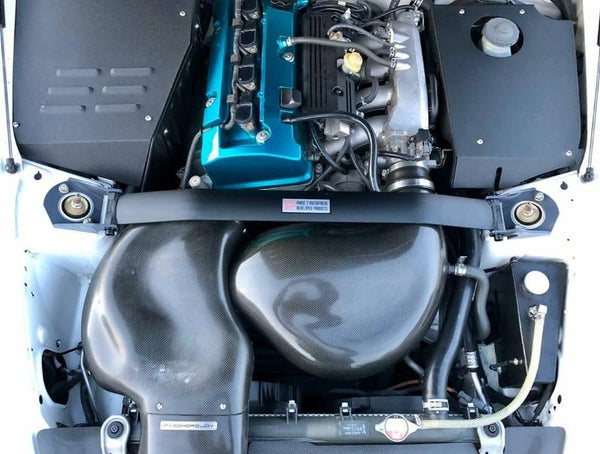 P2M Phase 2 Motortrend Aluminum Front Strut Tower Bar Brace - Honda S2000 S2K AP1 AP2 (2000-2009)