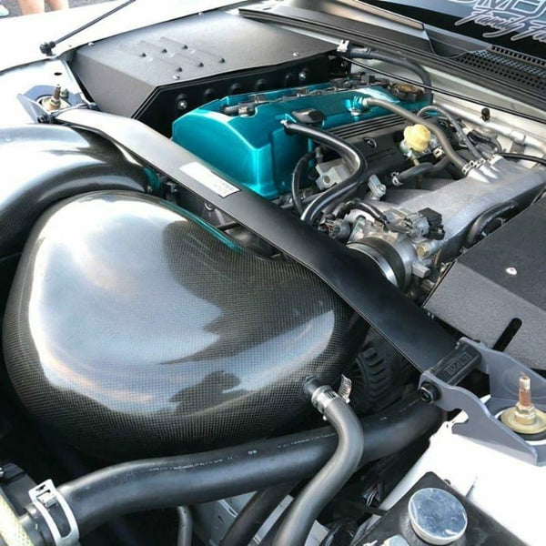 P2M Phase 2 Motortrend Aluminum Front Strut Tower Bar Brace - Honda S2000 S2K AP1 AP2 (2000-2009)