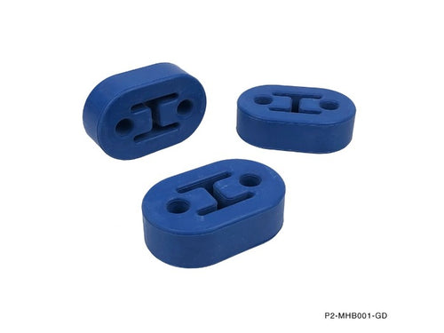 Phase 2 Motortrend (P2M) 3pc Exhaust Muffler Hanger Bushing Kit - Nissan 240sx (1989-1998)