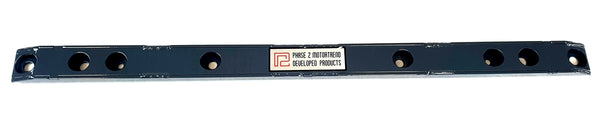 P2M Phase 2 Motortrend Aluminum Mid Lower Tie Brace Bar Brace - Honda S2000 S2K AP1 AP2 (2000-2009)