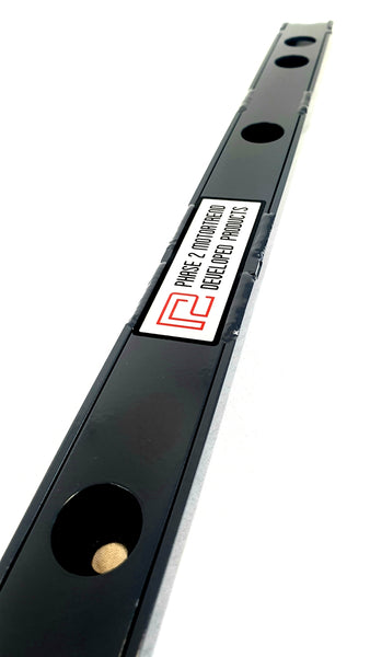 P2M Phase 2 Motortrend Aluminum Mid Lower Tie Brace Bar Brace - Honda S2000 S2K AP1 AP2 (2000-2009)