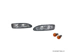 Phase 2 Motortrend (P2M) Clear Front Turn Signal Lights - Nissan 240sx Chuki (1989-1994)