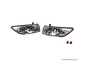 Phase 2 Motortrend (P2M) Clear Front Side Corner Lights - Nissan 240SX S13 Silvia Front End