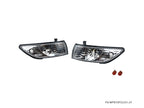 Phase 2 Motortrend (P2M) Clear Front Side Corner Lights - Nissan 240SX S13 Silvia Front End
