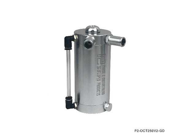 Phase 2 Motortrend (P2M) Oil Catch Tank Kit 250cc Mini V2 - Universal