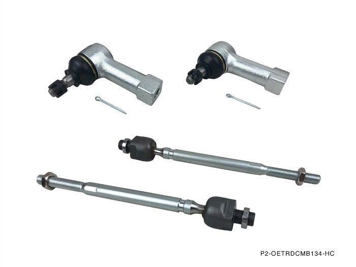 P2M Street Outer & Inner Tie Rods Combo Kit - Nissan 240SX S13 S14 (1989-1998) - P2-OETRDCMB134-HC