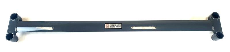 P2M Aluminum Rear Bumper Support Brace - Nissan 240SX S14 (1995-1998) - P2-RBSBNS14-SRE