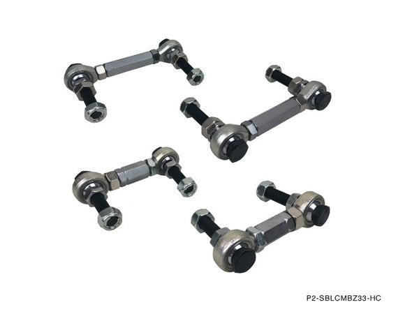 Phase 2 Motortrend (P2M) Front & Rear Sway Bar End Links - Nissan 350z (2003-2009)
