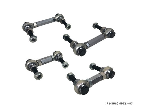 Phase 2 Motortrend (P2M) Front & Rear Sway Bar End Links - Infiniti G35 (2003-2007)