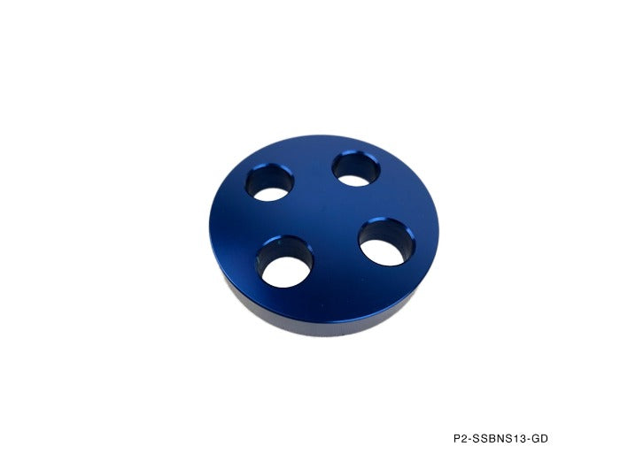 P2M Aluminum Steering Link Spacer Bushing - Nissan 240SX S13 (1989-1994) - P2-SSBNS13-GD