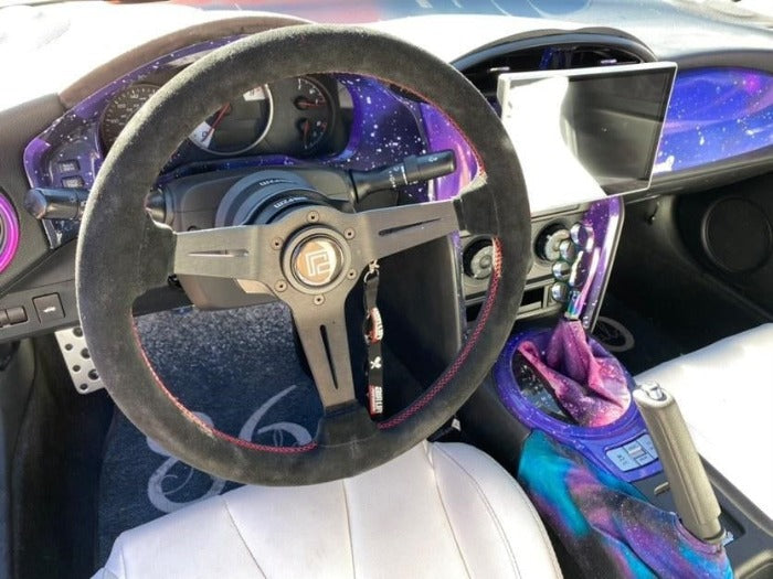 P2M Competition Steering Wheel - 340mm Standard Suede