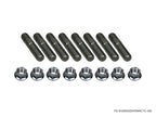 P2M Stainless Exhaust Manifold Double Head Stud Nut Kit M10x1.25 - Nissan SR20DET KA24DE - P2-SUS002DHSN4CYL-GD