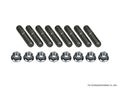 P2M Stainless Exhaust Manifold Double Head Stud Nut Kit M10x1.25 - Nissan SR20DET KA24DE - P2-SUS002DHSN4CYL-GD