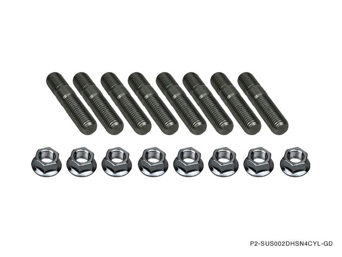 P2M Manifold Double Head Stud Nut Kit M10x1.25 - Nissan SR20DET KA24DE