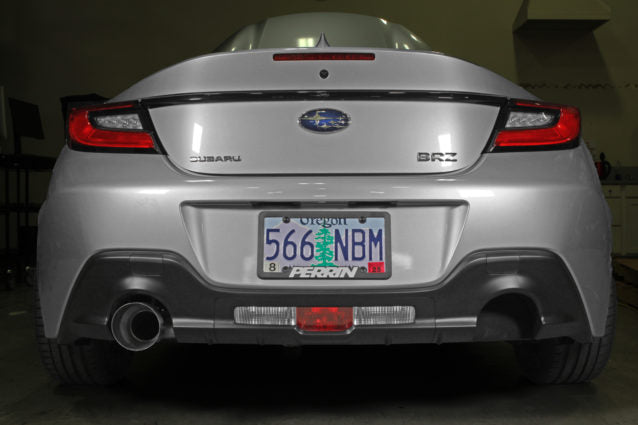 Perrin Passenger Side (Right) Exhaust Cutout Plate - Toyota GR86 / Subaru BRZ (2022+)