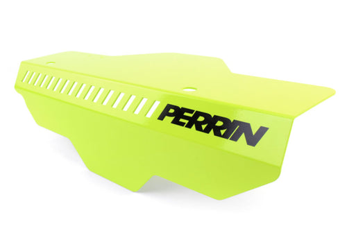 Perrin Performance Neon Yellow Pulley / Alternator Cover - Subaru STI (2004-2020)
