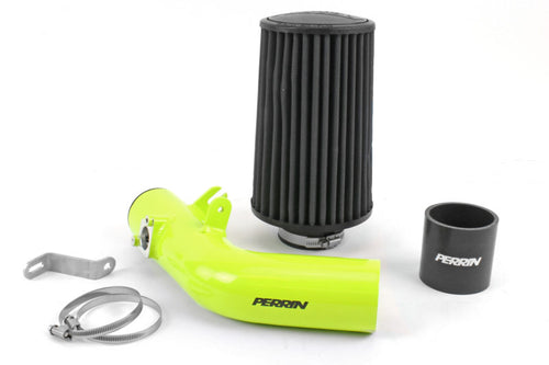 Perrin Performance Cold Air Intake Kit CAI - Neon Yellow - Subaru WRX (2008-2014) / STI (2008-2017)