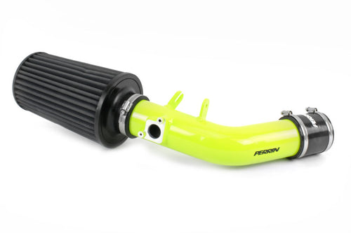 Perrin Performance Cold Air Intake Kit CAI - Neon Yellow - Subaru WRX (2008-2014) / STI (2008-2017)