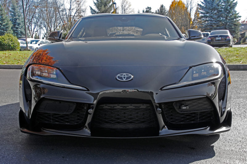 Perrin Performance Front Tow Hook Kit - Black - Toyota Supra A90 (2020+)