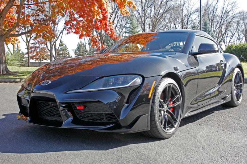 Perrin Performance Front Tow Hook Kit - Red - Toyota Supra A90 (2020+)