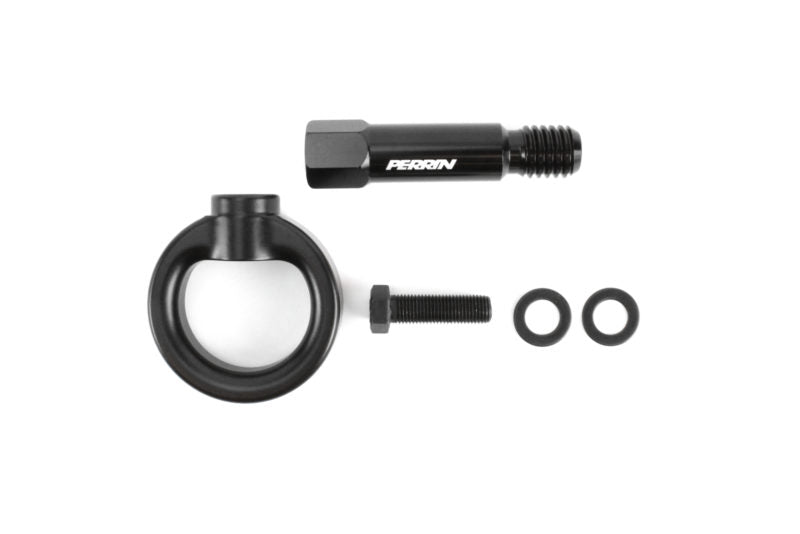 Perrin Performance Rear Tow Hook Kit - Black - Toyota Supra A90 (2020+)
