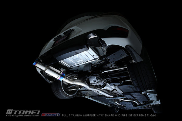 Tomei Full Titanium Expreme Ti Exhaust - Infiniti Q50 / Q60 w/ VR30DDTT 3.0T